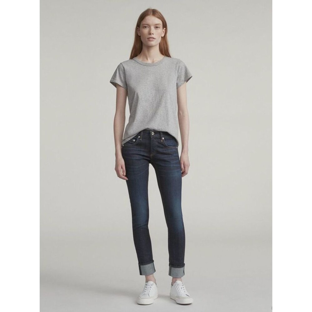 Rag & Bone Dre Jeans, Dark Wash, Slim Boyfriend, Sz 23